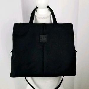 Gianfranco Ferre Black Textile Bag Tote